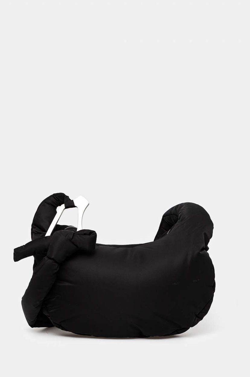 Håndtaske HELIOT EMIL Black Padded Shoulder Bag Sort | HE.14.026