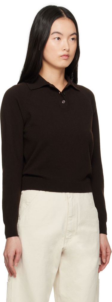 Sweater Maison Margiela Maison Margiela Wool Polo Shirt Mørkeblå | S51GL0053 M13090, 4