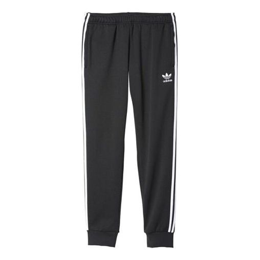Joggingbukser adidas Originals Superstar Cuffed Track Pants Sort | AJ6960