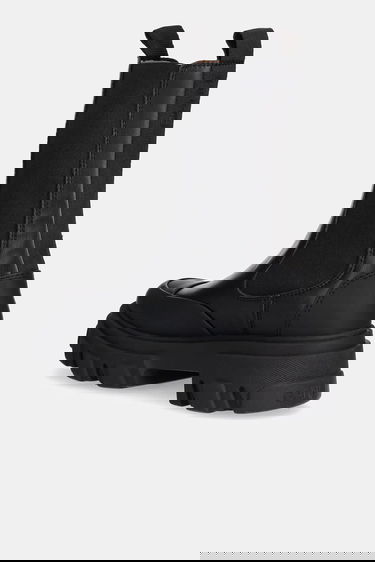 Sneakers og sko GANNI GANNI Cleated Low Chelsea Boots Sort | S3238, 2