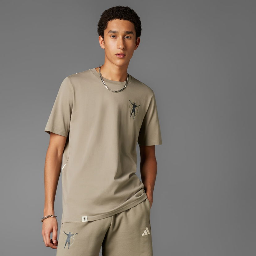 T-shirt adidas Performance Jude Bellingham Culturewear T-Shirt Beige | JY1876