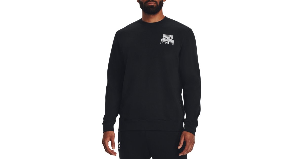 Sweatshirt Under Armour Rival Terry Graphic Crew Sort | 1379764-001, 1