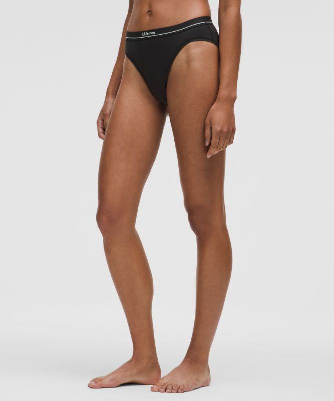 Trusser lululemon High-Rise Stretch Cotton Bikini Briefs Sort | prod20002459, 0