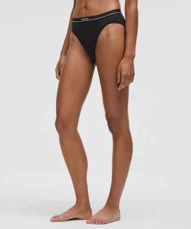Trusser lululemon High-Rise Stretch Cotton Bikini Briefs Sort | prod20002459, 0