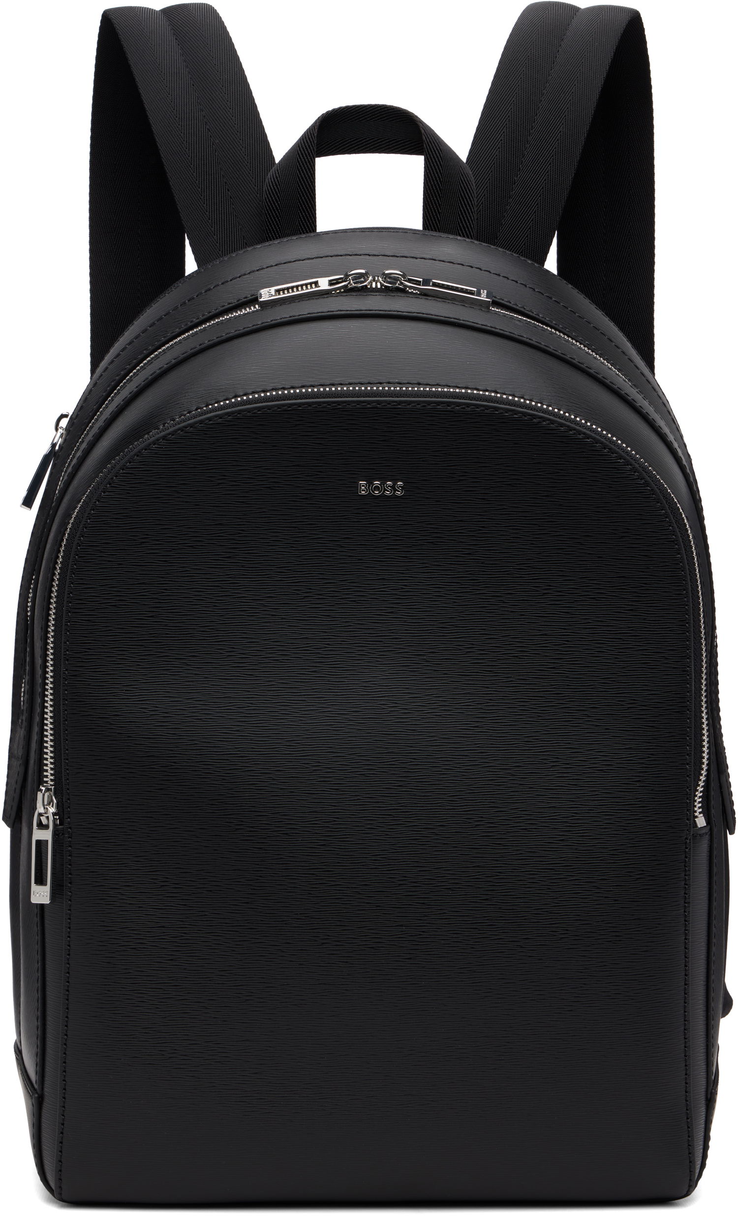 Rygsæk BOSS BOSS Leather Backpack Sort | 50548273, 0