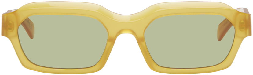 Solbriller RETROSUPERFUTURE RETROSUPERFUTURE Boletus Sunglasses Gul | VF0