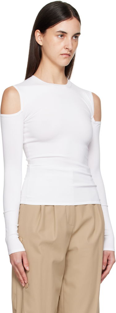 T-shirt Max Mara Max Mara Vik Cold-Shoulder Top Sort | 2511361092600, 4