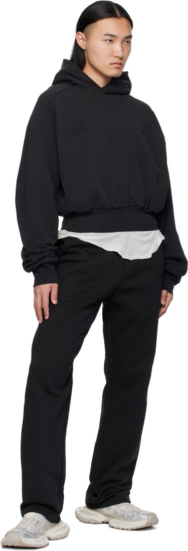 Sweatshirt Entire Studios Double Double Cropped Hoodie Sort | ES2367SO, 3
