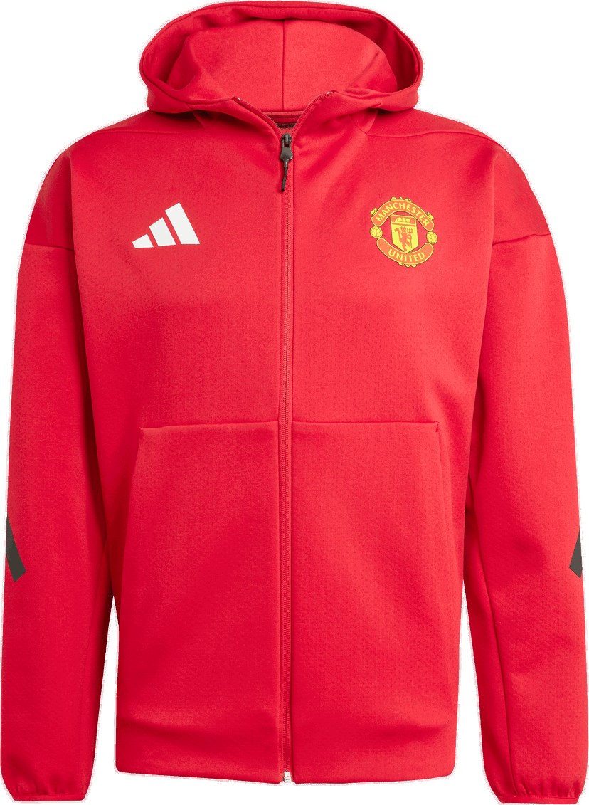 Sweatshirt adidas Originals Manchester United Anthem Jacket Rød | jn2901