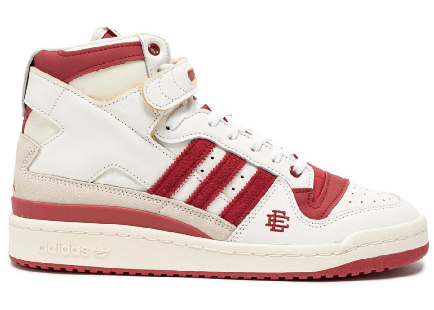 Sneakers og sko adidas Originals Forum 84 High Eric Emanuel Indiana Hoosiers Hvid | GW7791, 0