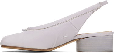 Sneakers og sko Maison Margiela Maison Margiela Tabi Ballerina Slingback Heels Lilla | S58WZ0141 P6378, 2