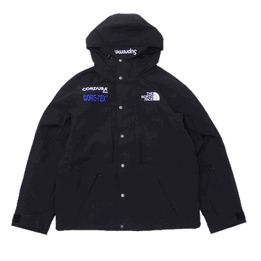 Jakke Supreme The North Face Expedition Jacket Sort | FW18J3 BLACK, 0