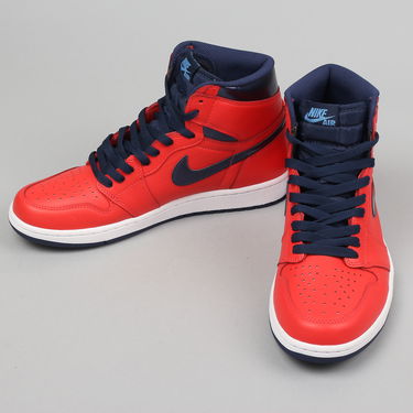 Sneakers og sko Jordan Air Jordan 1 Retro High OG "David Letterman" Rød | 555088-606, 2