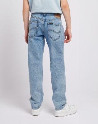 Jeans Lee Lee West Bleach Wash Jeans Size 9/10 Blå | 112344520, 1