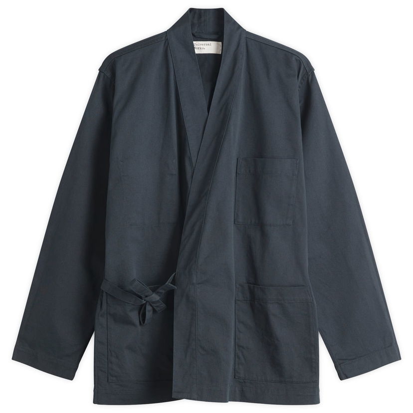 Jakke Universal Works Kyoto Work Jacket, Size X-Large Mørkeblå | 00115-NVY