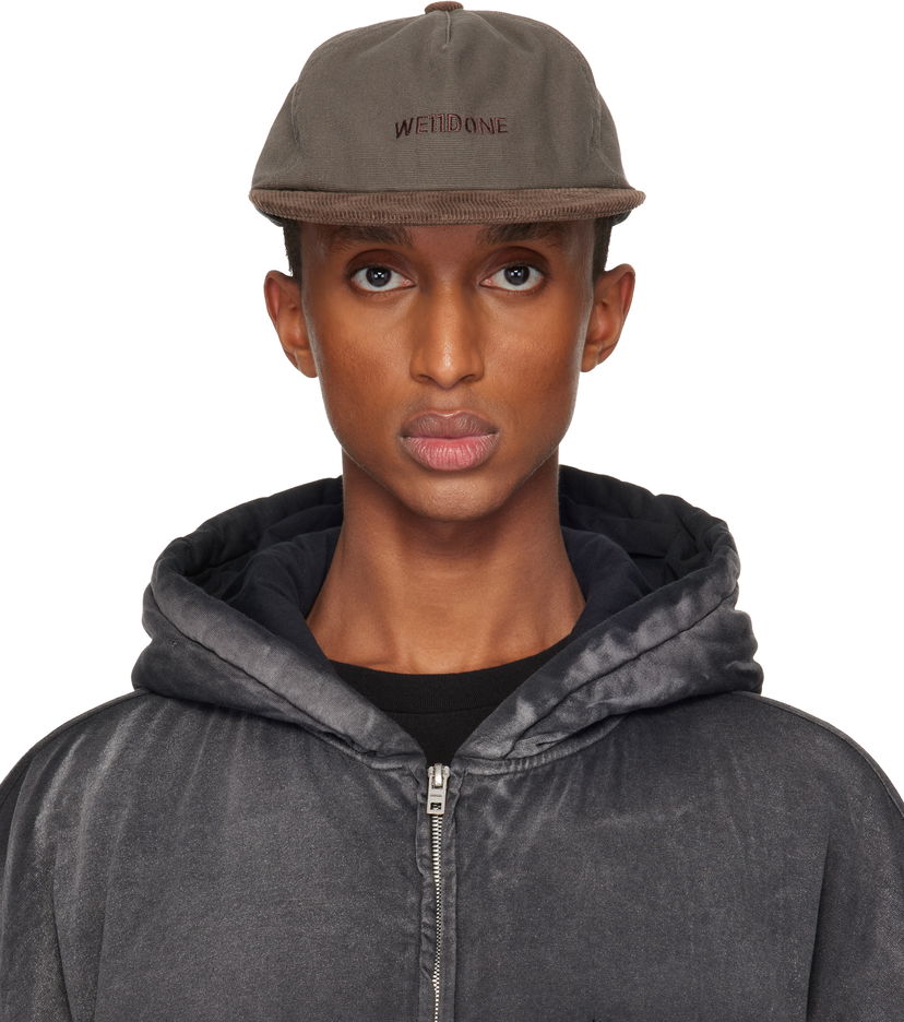 Kasket We11done We11done Work Cap Brun | WD-AH3-24-403-U-GY