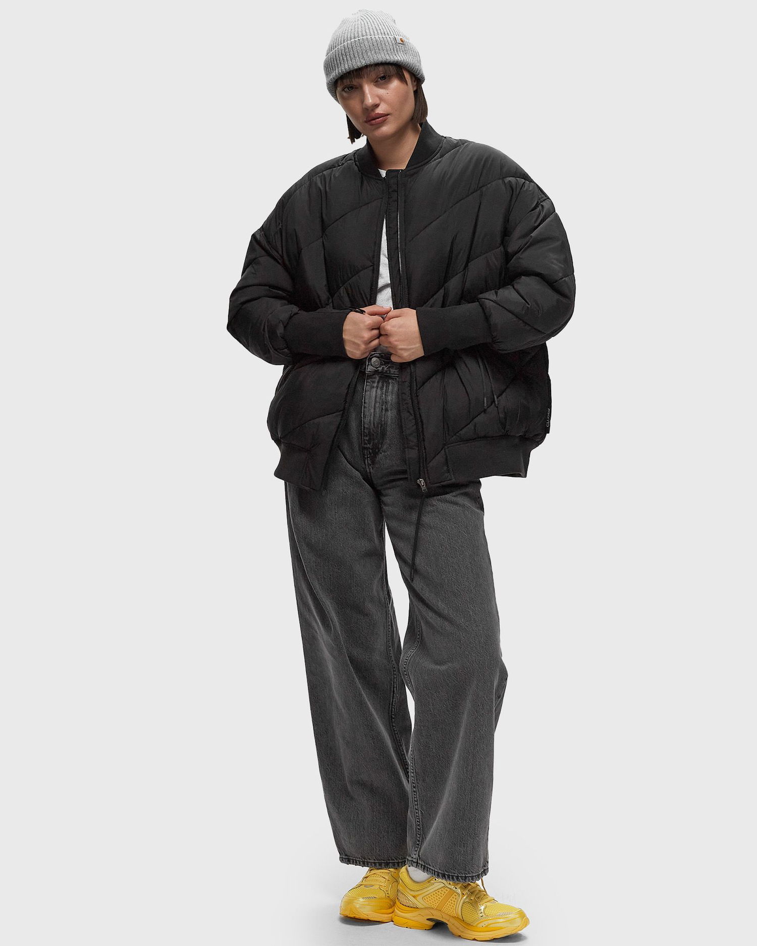 Puffer jakke CLOSED Puffer Jacket Black Sort | C97688-69W-22-100, 1