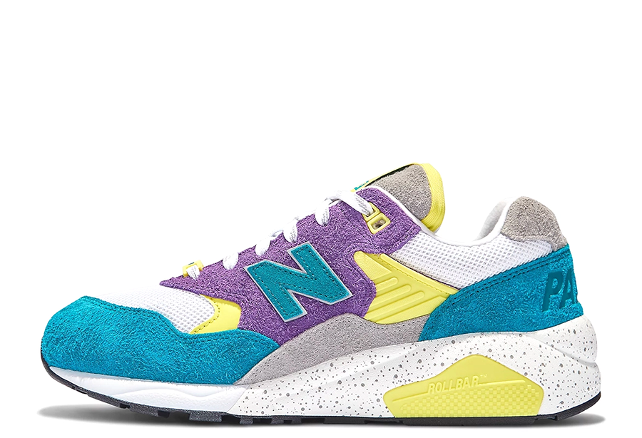 Sneakers og sko New Balance Palace x 580 "Pansy Violet" Flerfarvet | MT580PC2, 1