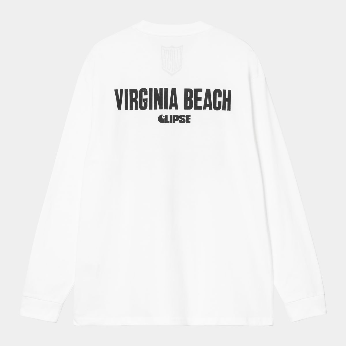 T-shirt Carhartt WIP Clipse Virginia Beach World Tour Let God Sort'em Out Long Sleeve T-Shirt Hvid | I035163_4, 1