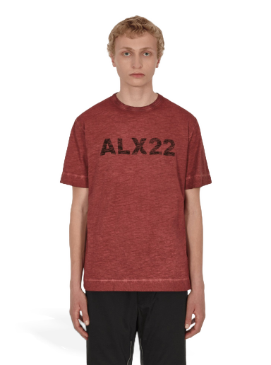 T-shirt 1017 ALYX 9SM Exclusive Logo T-Shirt Rød | AXMTS0308FA01 RED0001