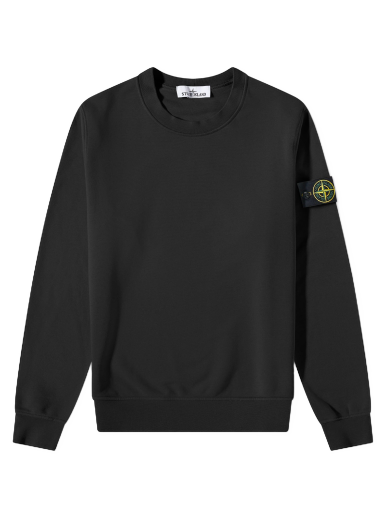 Sweatshirt Stone Island Garment Dyed Crew Neck Sweatshirt Sort | 101563051-A0029