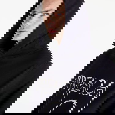 Sweatshirt PREACH Regular Distorted Smiley H GOTS Sort | 206247 900, 3