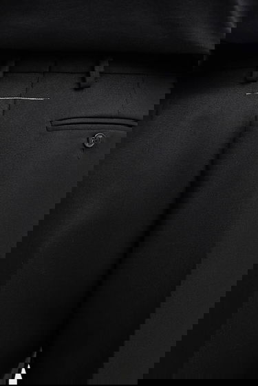 Bukser Maison Margiela MM6 Maison Margiela Wool Trousers Sort | SH2KA0042.M35612.900, 4