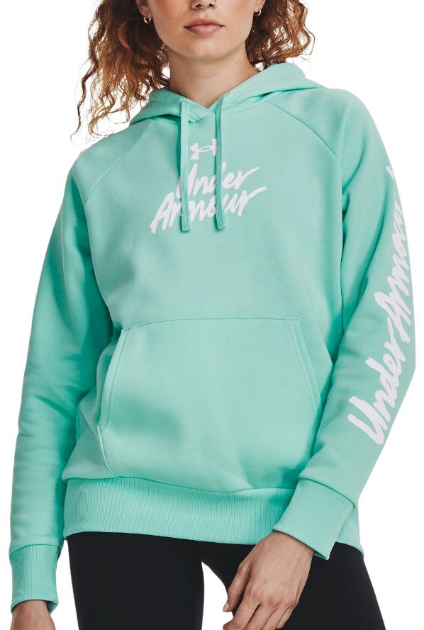 Sweatshirt Under Armour Rival Fleece Graphic Turkis | 1379609-361, 0