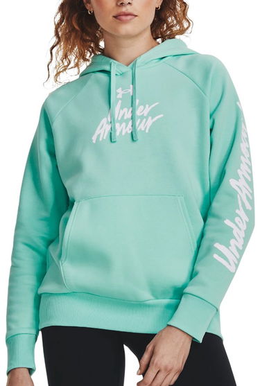 Sweatshirt Under Armour Rival Fleece Graphic Turkis | 1379609-361, 0