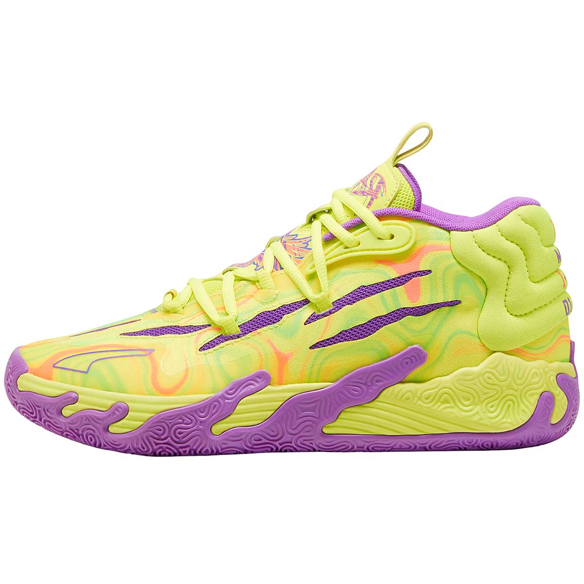 Sneakers og sko Puma MB.03 Spark, yellow/lilac Gul | 379898_01, 0