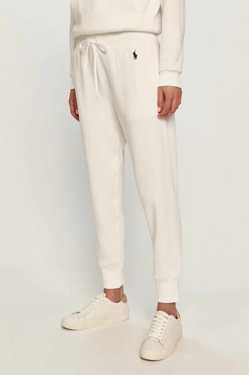 Joggingbukser Polo by Ralph Lauren Cotton Joggers Beige | 211794397002, 0