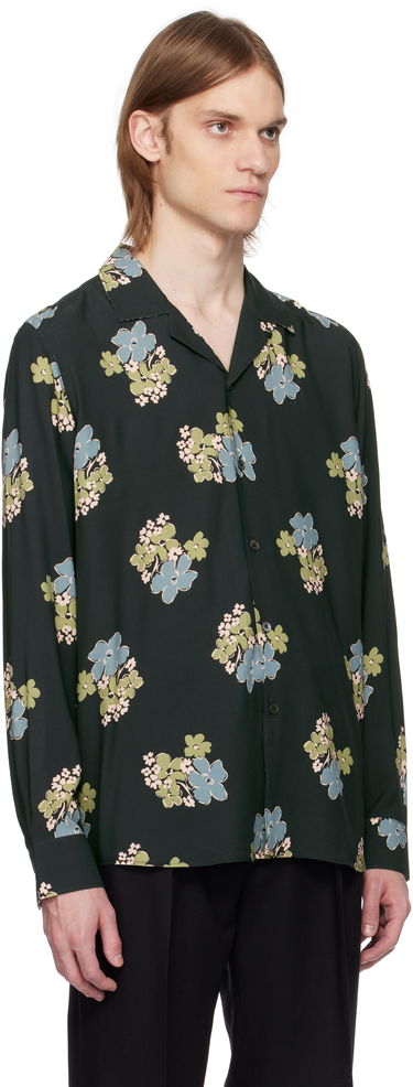 Skjorte Paul Smith Paul Smith Floral Print Shirt Grøn | M1R-387Z-P02578-49, 1