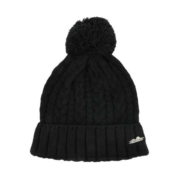 Beanie Ellesse Cable Knit Pom-Pom Beanie Sort | ELE233F412-01, 0