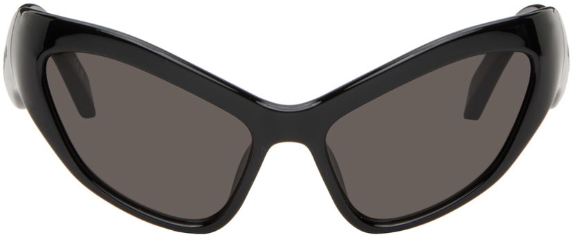Solbriller Balenciaga Hamptons Cat-Eye Sunglasses Sort | BB0319S