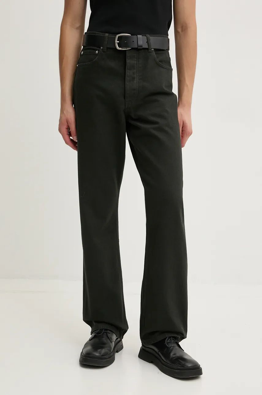 Jeans Nanushka Gannon Straight Leg Jeans Sort | NM24PFPA01497, 0