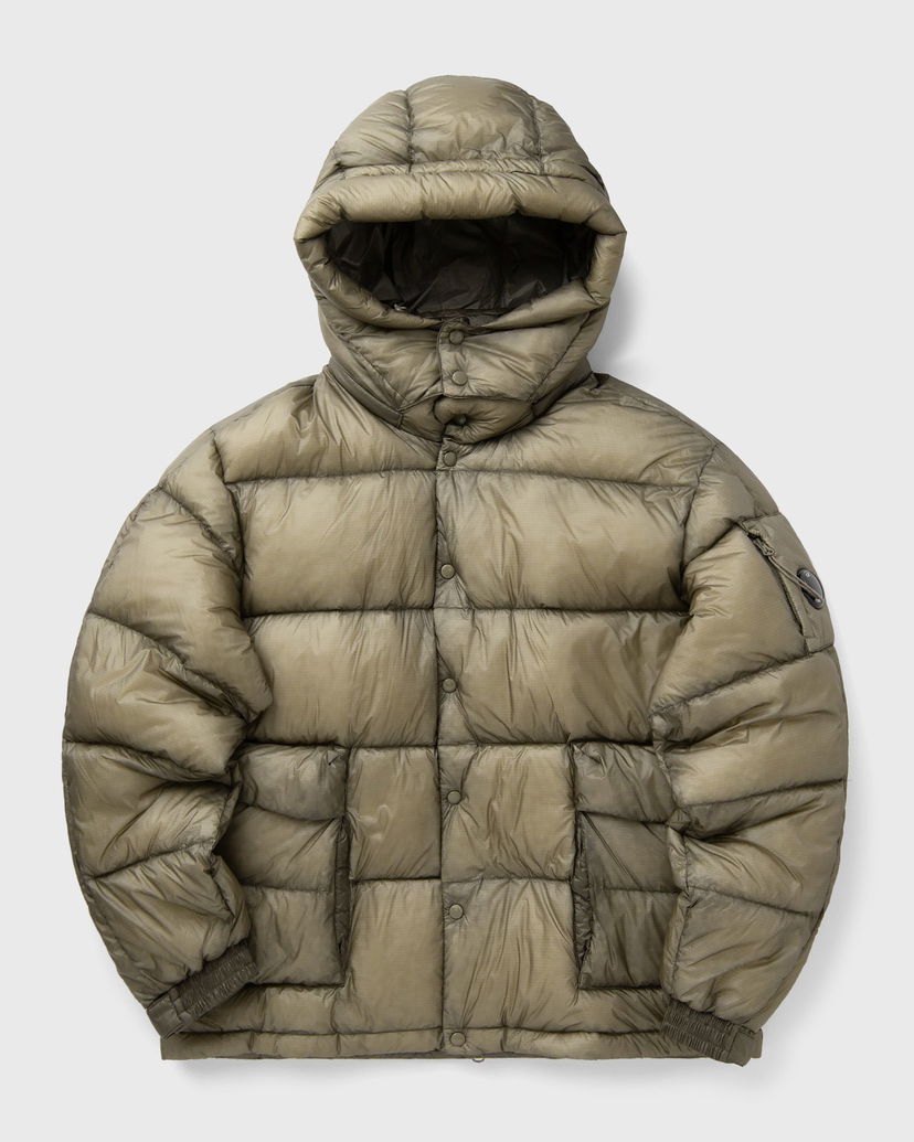Puffer jakke C.P. Company Hooded Puffer Jacket Grøn | 19CMOW191A110416A-356
