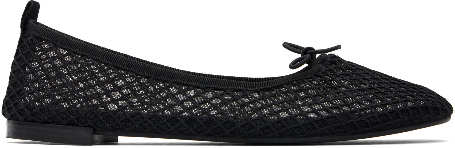 Kjole Repetto Repetto Garence Ballerina Flats Sort | V4210GMESH, 0