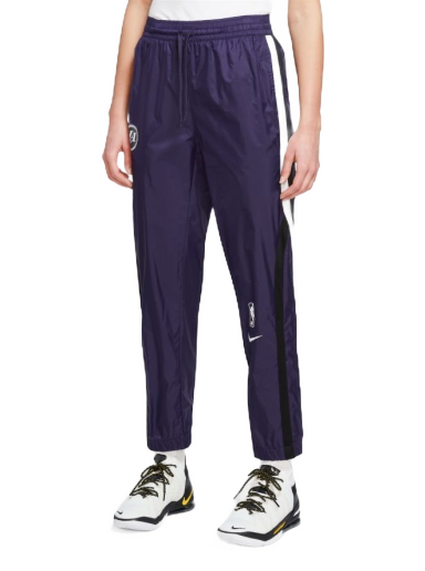 Joggingbukser Nike Los Angeles Lakers Courtside City Edition Tracksuit Pants Lilla | DN4734-535