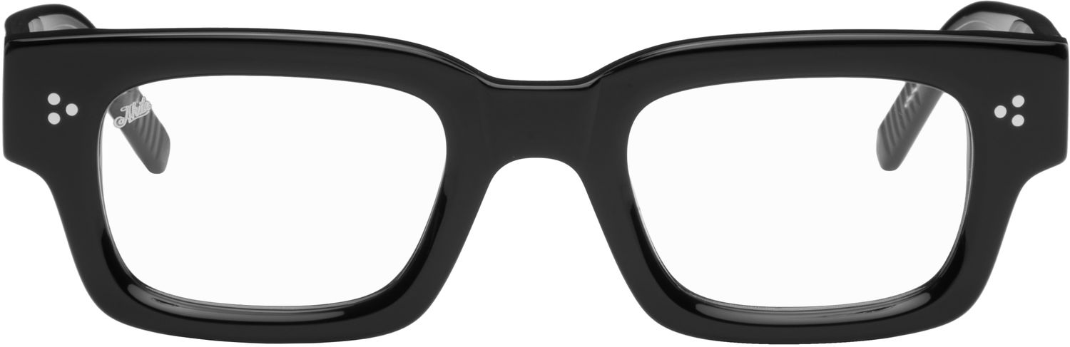 Solbriller AKILA Square Frame Glasses Sort | 2402 01 09, 0