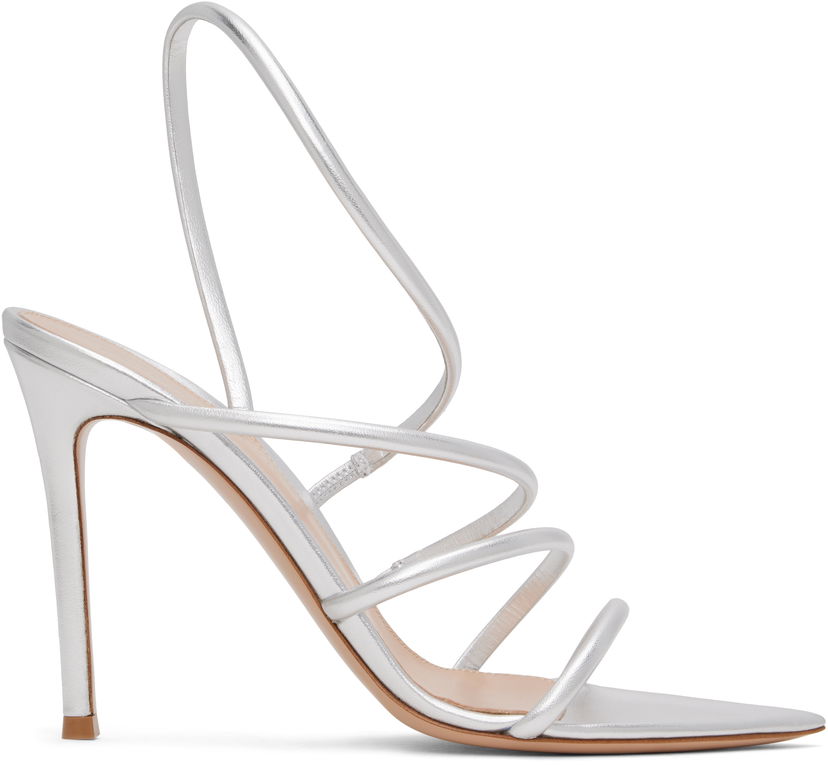 Sneakers og sko Gianvito Rossi Ettie Heeled Sandals Metalisk | G32441-15RIC-NPS