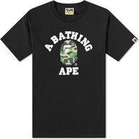 T-shirt BAPE Abc Camo College T-Shirt Sort | 001TEJ801008M-BLG, 1
