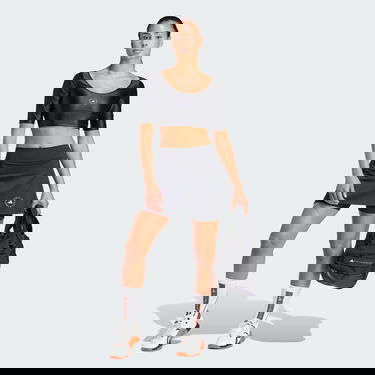 T-shirt adidas Performance adidas adidas by Stella McCartney Crop Top adidas by Stella McCartney Sort | IN3654, 5