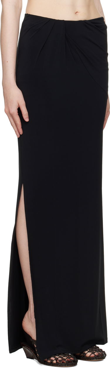 Nederdel Jacquemus Jacquemus 'La Jupe Peplo' Maxi Skirt Sort | 25E251SK081-2381, 1