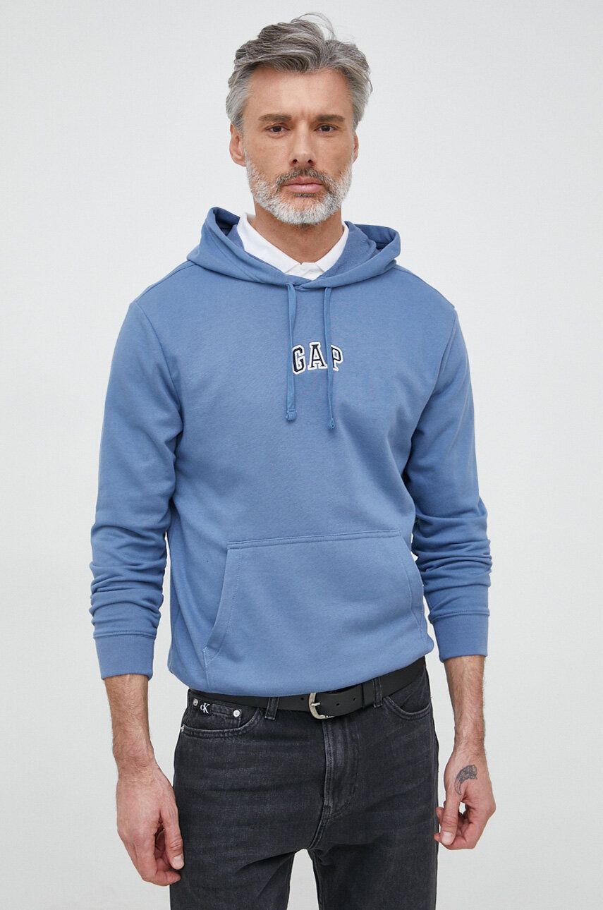 Sweatshirt GAP Embroided Logo Hoodie Blå | 561930.02BAINBRID, 0