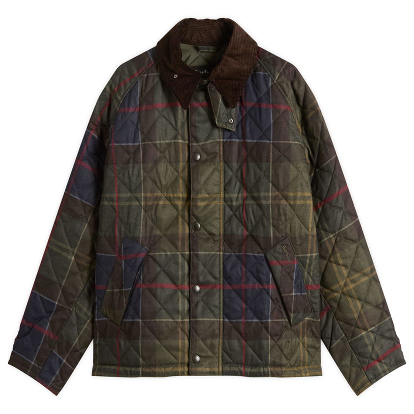 Jakke Barbour Tartan Transport Quilted Jacket, Size 38 Flerfarvet | MQU1869TN14