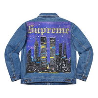 Supreme New York Painted Denim Trucker Jacket