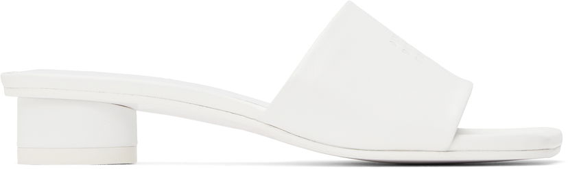 Skopleje Maison Margiela MM6 Maison Margiela Anatomic Heeled Sandals Hvid | S66WP0109 P3628