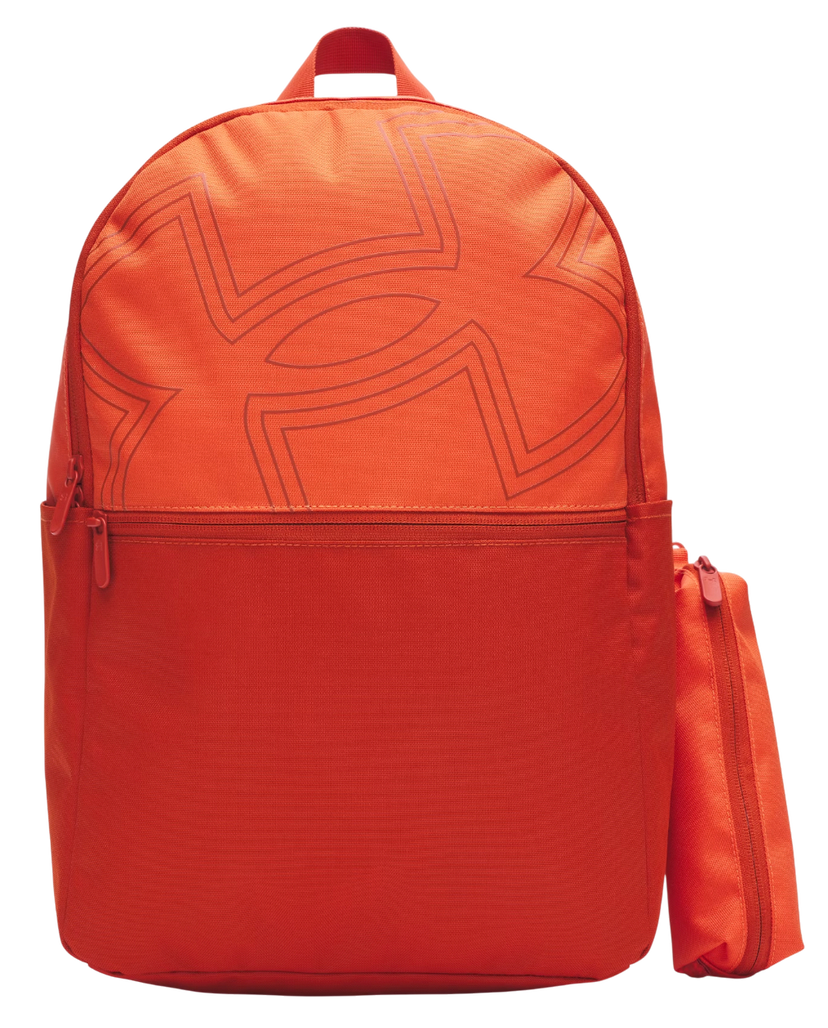 Rygsæk Under Armour Essential Printed Backpack with Detachable Pouch Orange | 6000991-842