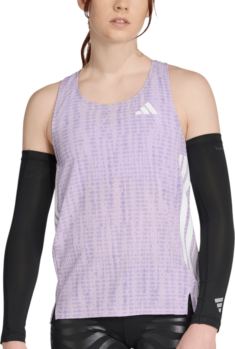 Tanktop adidas Performance Adizero Running Tank Top Lilla | jv7157