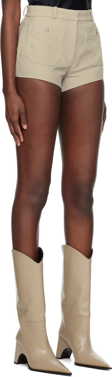 Shorts Coperni Coperni Four Pocket Tailored Mini Shorts Beige | COPP114F3004, 1